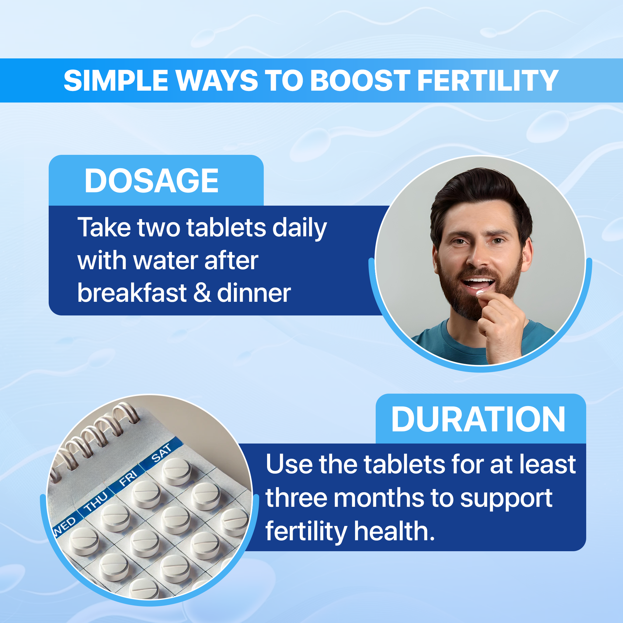 Vitaluxe ( Men’s Fertility Support Tablets)