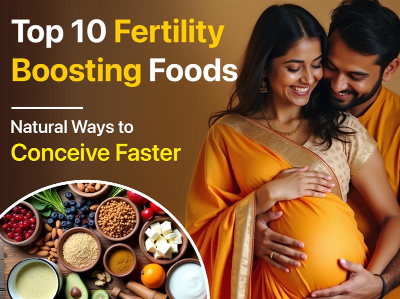 10 Best Fertility Foods to Boost Conception Naturally