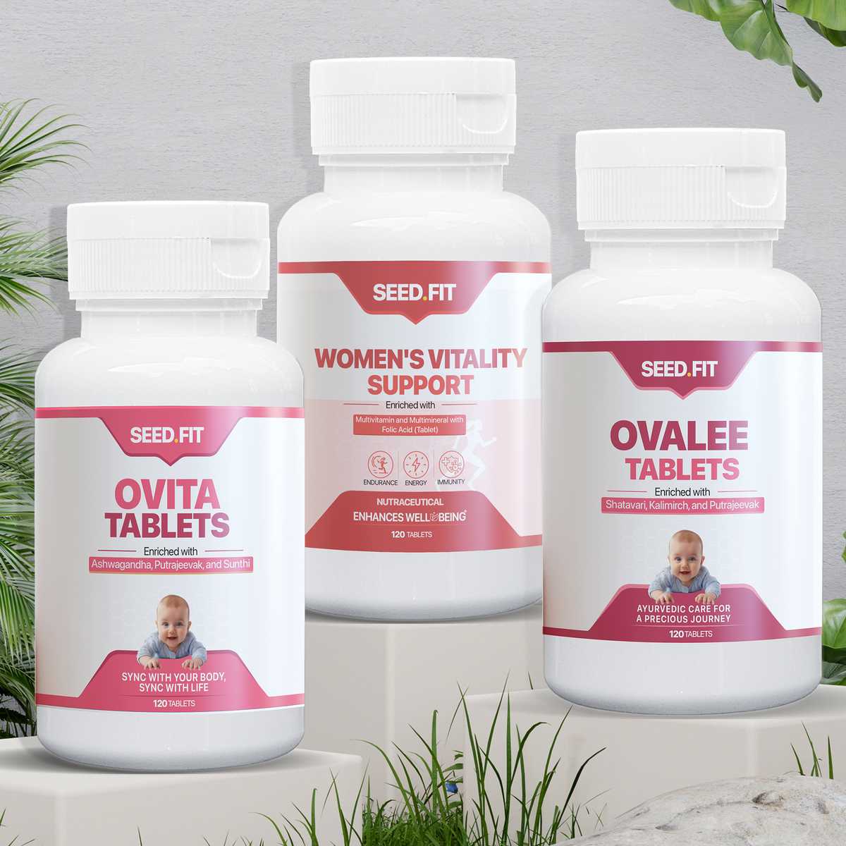 Female Fertility Kit | Natural Support for Women’s Reproductive Health